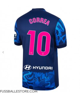 Günstige Atletico Madrid Angel Correa #10 3rd trikot 2024-25 Kurzarm